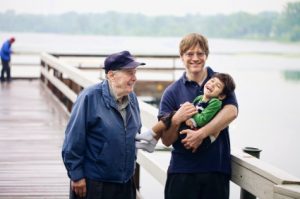 Three generations Grandfather sets up a trust